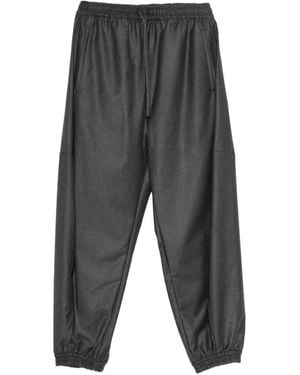 Rohe Elasticated Drawstring Track Trousers - Grey