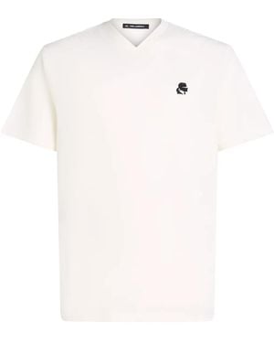 Karl Lagerfeld Kameo T-Shirt - White