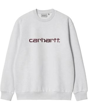 Carhartt Sweatshirt mit Logo - Weiß