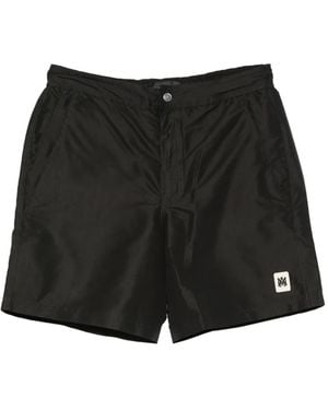 Amiri Costume Da Bagno Con Logo - Nero