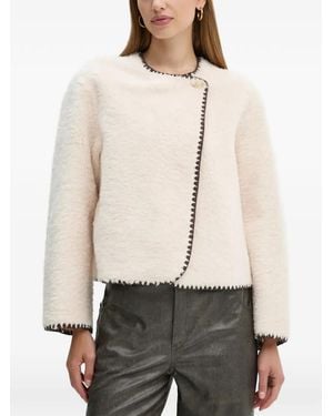 Ouí Button-Up Jacket - Natural