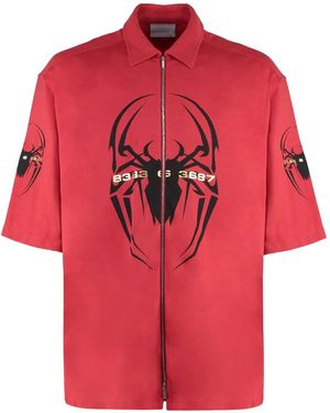 Vetements Spider シャツ - レッド