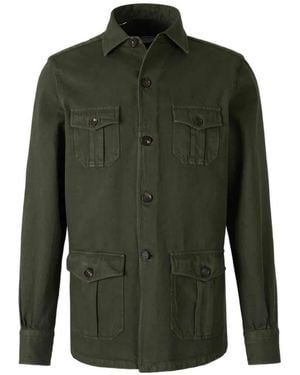 Vincenzo Di Ruggiero Four-Pocket Field Jacket - Green