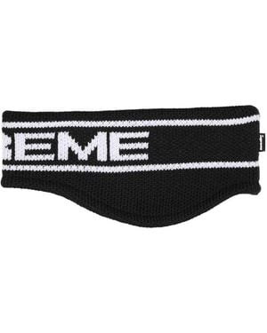Supreme Logo-detail Headband - Black