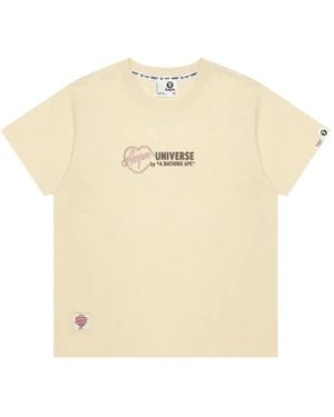 Aape By A Bathing Ape T-Shirt Con Applicazione - Neutro