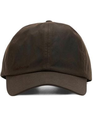 Barbour Gewachste Baseballkappe - Braun