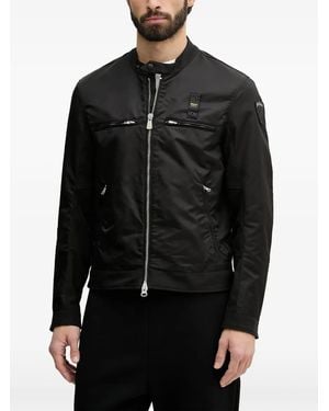 Blauer Bayard Biker Jacket - Black