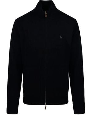 Ralph Lauren ジップネック セーター - ブルー