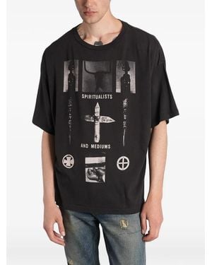 Enfants Riches Deprimes Spiritualists And Mediums Graphic-Print T-Shirt - Black