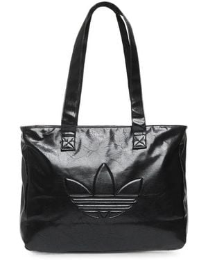 adidas Shopper Metallic Pu Bag - Black