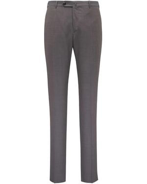 PT Torino Super 160S Wool Trousers - Grey