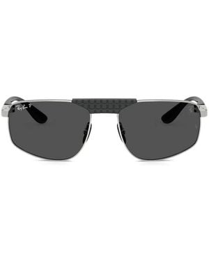 Ray-Ban Textured Geometric Sunglasses - Grey