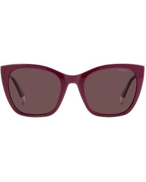Polaroid Cat Eye-Frame Sunglasses - Purple