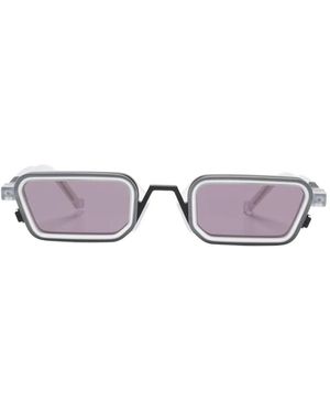 VAVA Eyewear Geometric-Frame Sunglasses - White