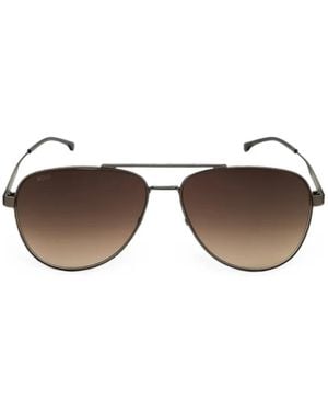 BOSS Pilot-Frame Sunglasses - Grey