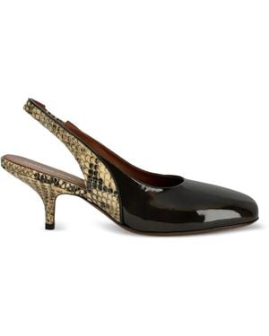 Dries Van Noten Pumps Mit Slingback-Riemen - Schwarz