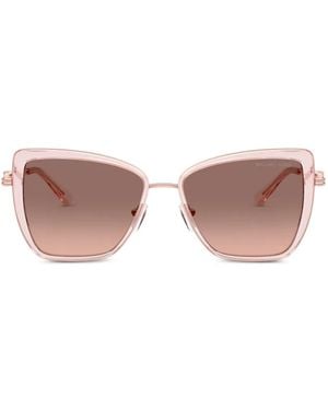 Michael Kors Geometric-Frame Sunglasses - Pink