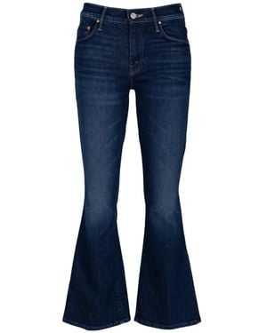 Mother The Lil Weekender Flared Jeans - Blue