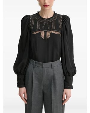 Zadig & Voltaire Thena Silk Blouse - Black