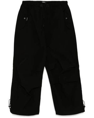 FIVE CM Drawstring Wide-Leg Pants - Black