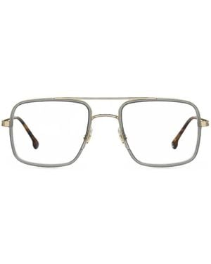 Carrera Eckige Sonnenbrille Mit Doppelsteg - Grau