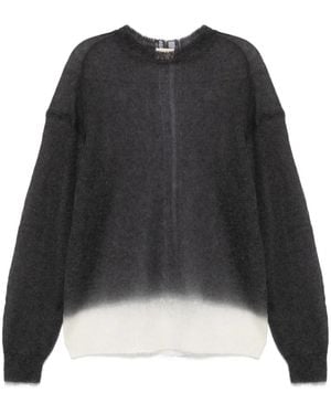 Mordecai Ombré Jumper - Black