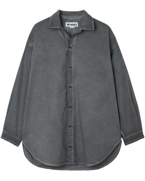 Sunnei Garment-Dyed Shirt - Gray