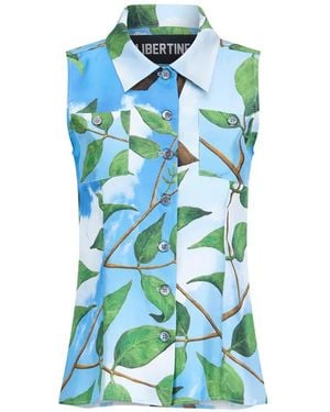 Libertine Magritte Martha Sleeveless Blouse - Blue