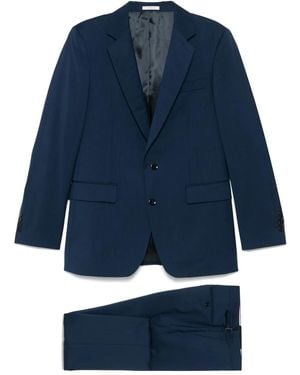 Fursac Virgin-Wool Suit - Blue