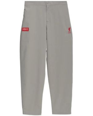 adidas Liverpool Spzl Fc Track Pants - Gray