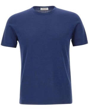 Kangra Short-Sleeve Crew-Neck T-Shirt - Blue