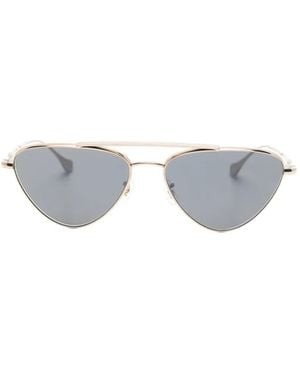 Jil Sander X Oliver Peoples Double-Bridge Sunglasses - White
