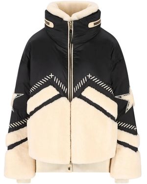 Bogner Amie Jacke mit Stehkragen - Schwarz
