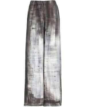 Avant Toi Hose mit elastischem Bund - Grau
