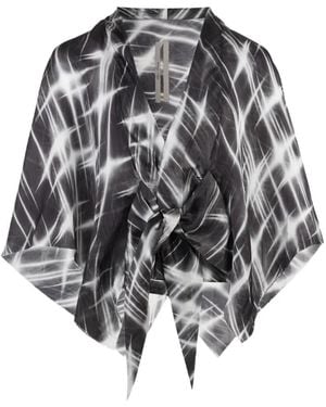Rick Owens Half Moon Top - Gray
