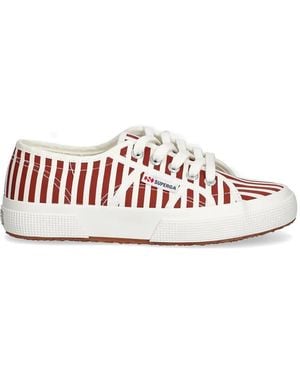Superga 2750 Striped Trainers - White