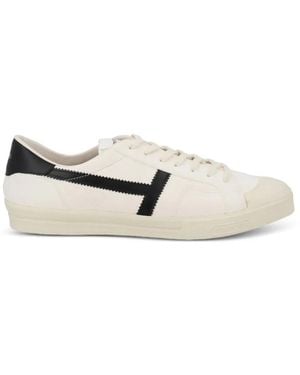 Tom Ford Sneakers Met T-Applicatie - Wit