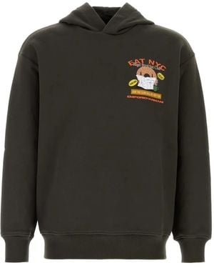 Emporio Armani プリント パーカー - グレー