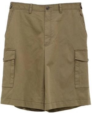 Moncler カーゴショートパンツ - グリーン