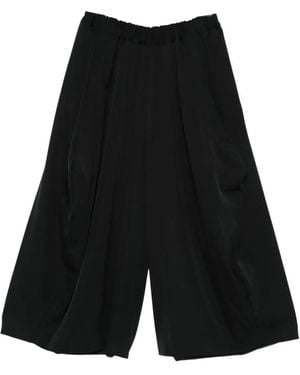 Comme des Garçons Elasticated Trousers - Black