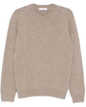 Della Ciana Pullover Mit Rundhalsausschnitt - Natur