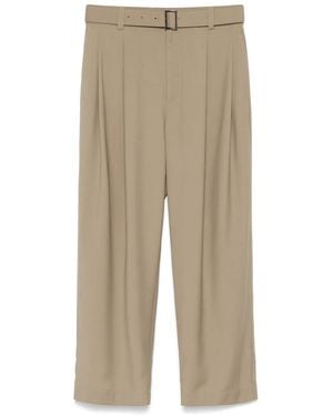 Emporio Armani Wool Pants - Natural