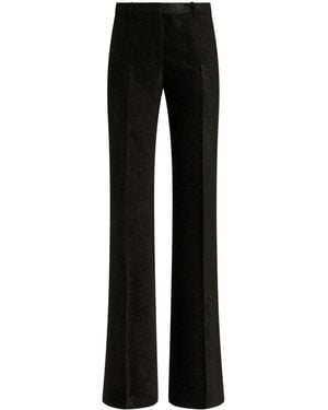 Etro Glittered Tailored Pants - Black