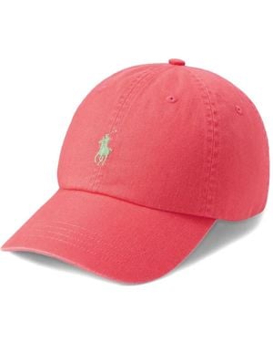 Polo Ralph Lauren Logo-Detail Baseball Cap - Pink