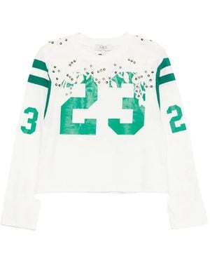 Sea Georgie Embellished T-Shirt - Blue