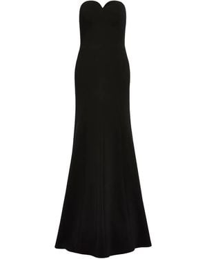 Jenny Packham Robe-Bustier Lust À Coupe Longue - Black