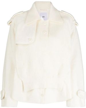 JNBY Jersey Con Cuello Italiano - Blanco
