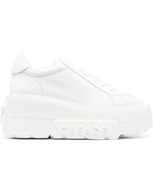 Casadei Sneakers Nexus Con Suola Rialzata 75Mm - Bianco