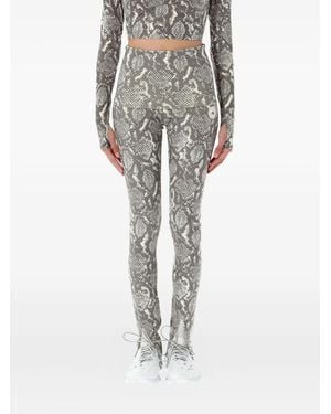 adidas By Stella McCartney スネークパターン レギンス - グレー
