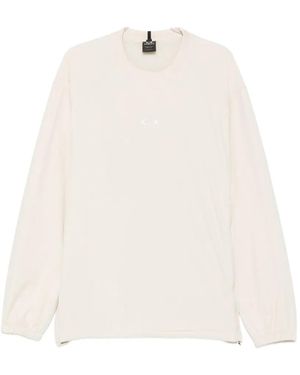 Oakley Logo-Embroidered Sweatshirt - White